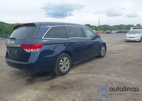 2015 Honda Odyssey Ex z USA, uszkodzony, nr VIN 5FNRL5H43FB009790